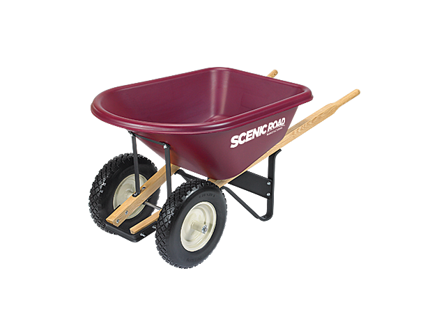 Scenic Road Wheelbarrow 8CUFT